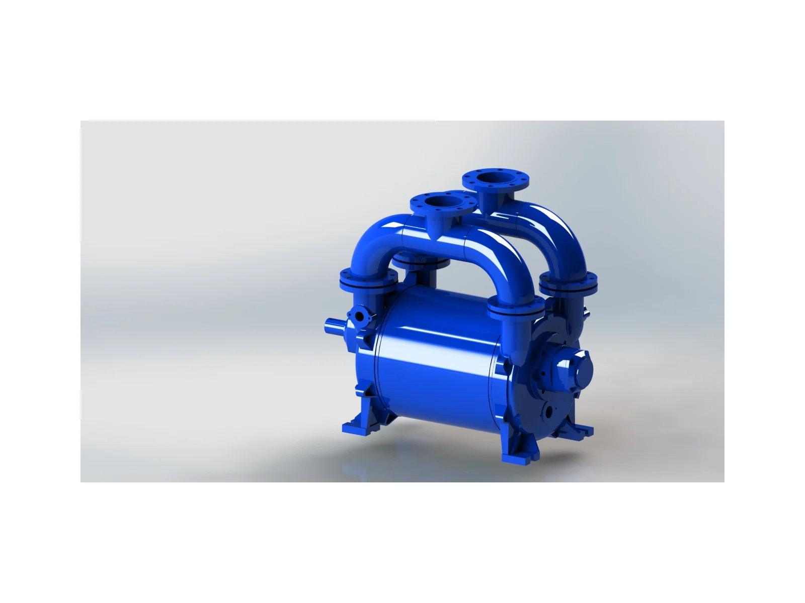 KRS-P1029 Tek Kademeli Sıvı Halkalı Vakum Pompası · 1.500–2.000 m³/h · P1029