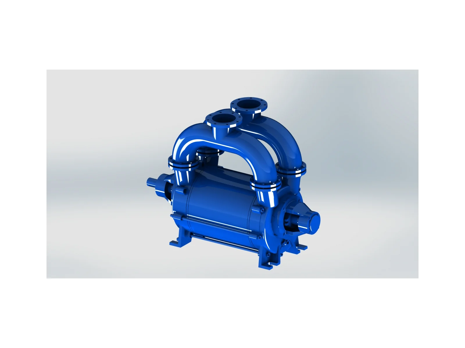 KRS-P1032 Tek Kademeli Sıvı Halkalı Vakum Pompası · 2.700–3.400 m³/h · P1032